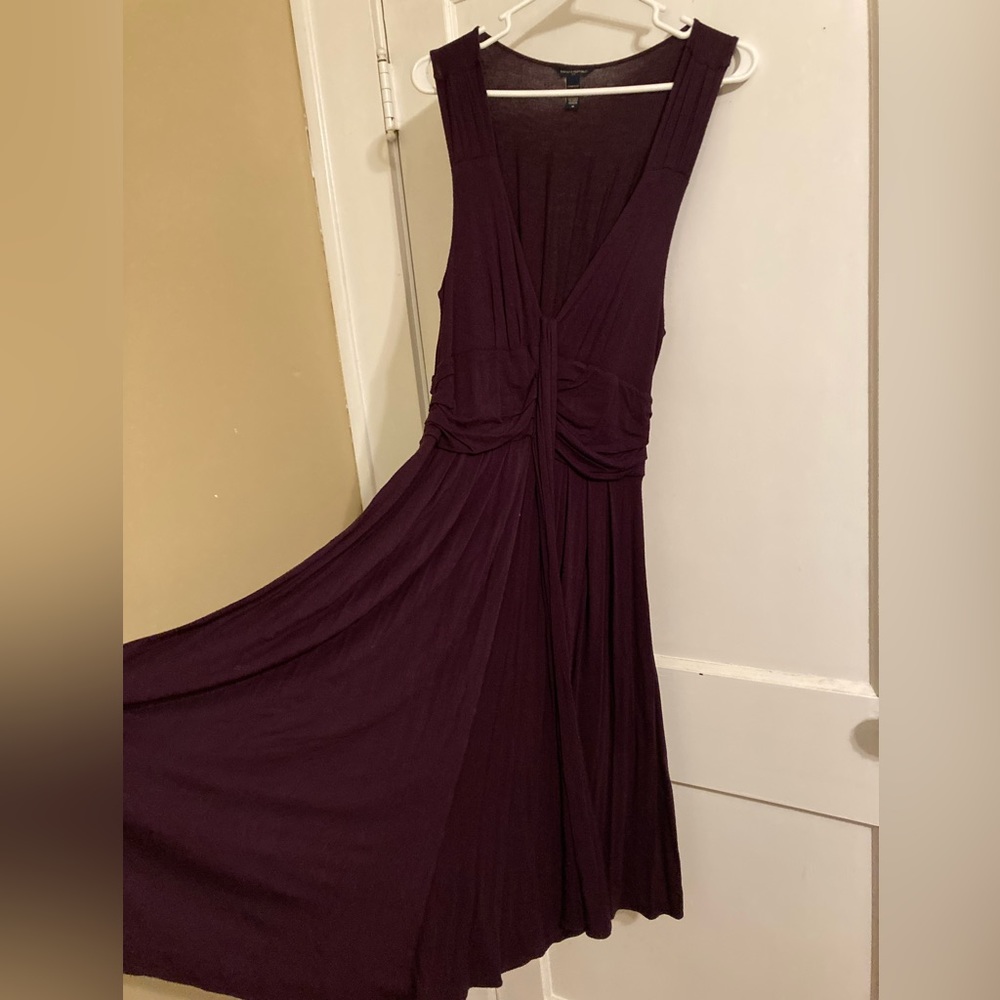 Banana Republic Stretch Formal Dress, Plum